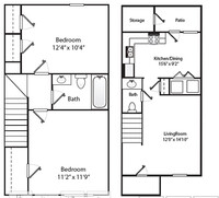 Ridgewood Apartments in Wake Forest, NC - Building Photo - Floor Plan