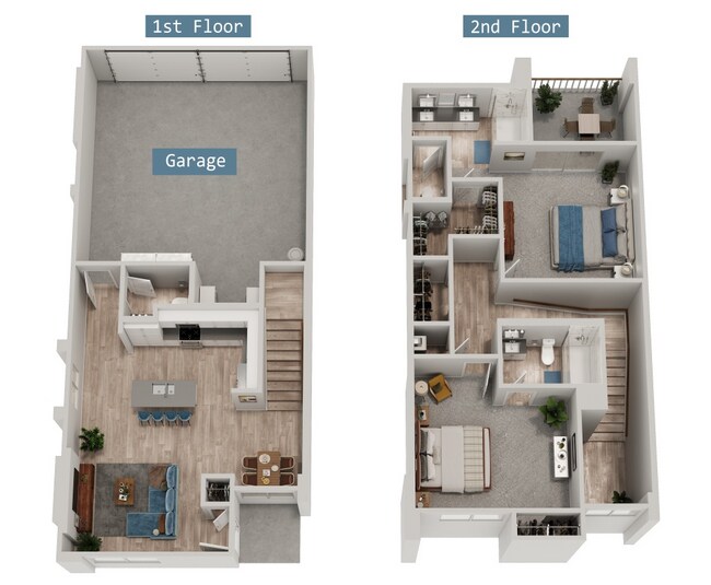 Nola Sky in Las Vegas, NV - Foto de edificio - Floor Plan