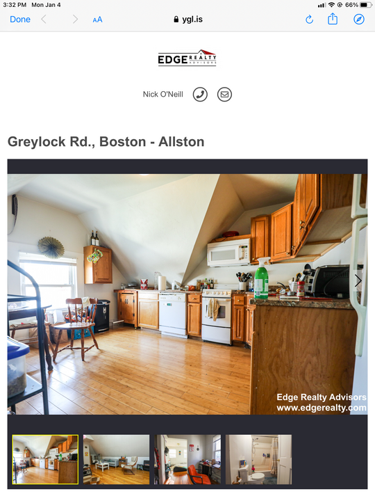 18 Greylock Rd, Unit 3 in Boston, MA - Foto de edificio