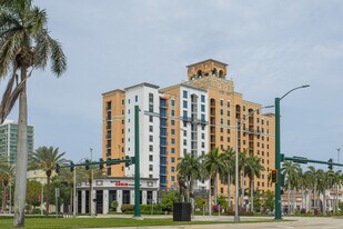 Tower Condominium at Cityplace in West Palm Beach, FL - Building Photo