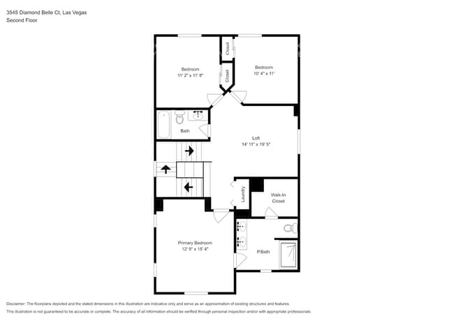 3545 Diamond Belle Ct in Las Vegas, NV - Foto de edificio - Building Photo