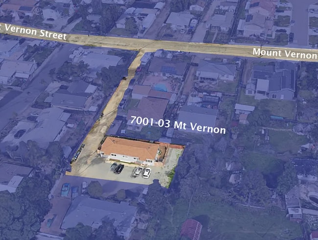 property at 7003 Mt Vernon St