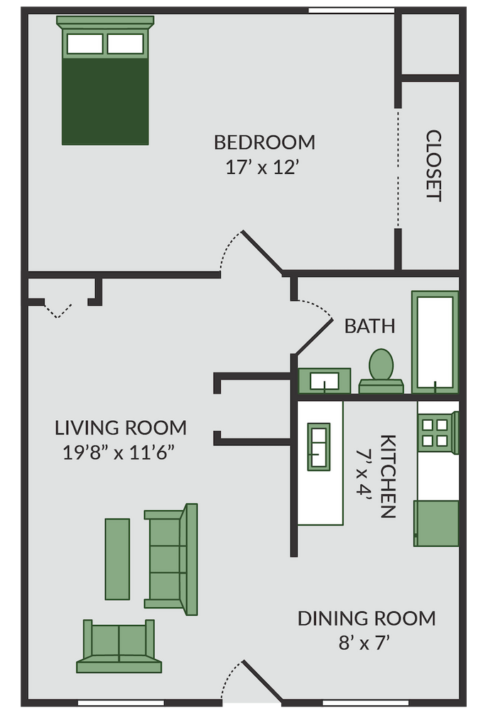 The Brookeville Apartments in Columbus, OH