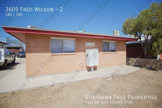 3609 Fred Wilson Ave-Unit -2 in El Paso, TX - Building Photo - Building Photo