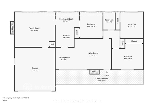 6408 Larry Way in North Highlands, CA - Building Photo - Building Photo