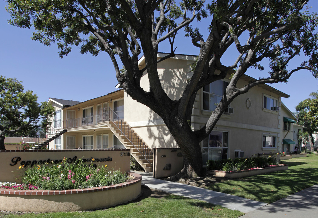 Peppertree  Apartments in Fullerton, CA - Building Photo