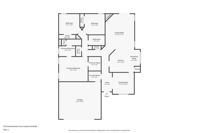 1273 Summerstone Trace in Austell, GA - Foto de edificio - Building Photo