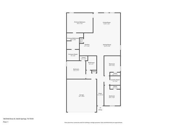 100 Wild Rose Dr in Balch Springs, TX - Building Photo - Building Photo