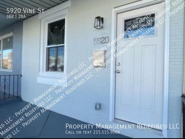 5920 Vine St in Philadelphia, PA - Building Photo - Building Photo