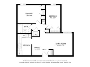 Pheasant Ridge in Iowa City, IA - Building Photo - Floor Plan