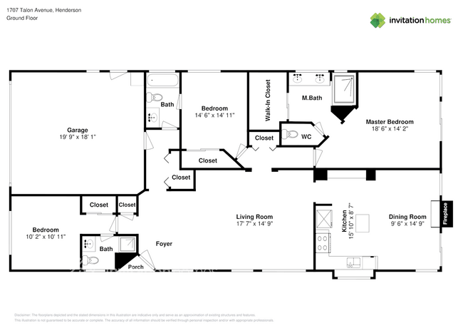 1707 Talon Ave in Henderson, NV - Foto de edificio - Building Photo