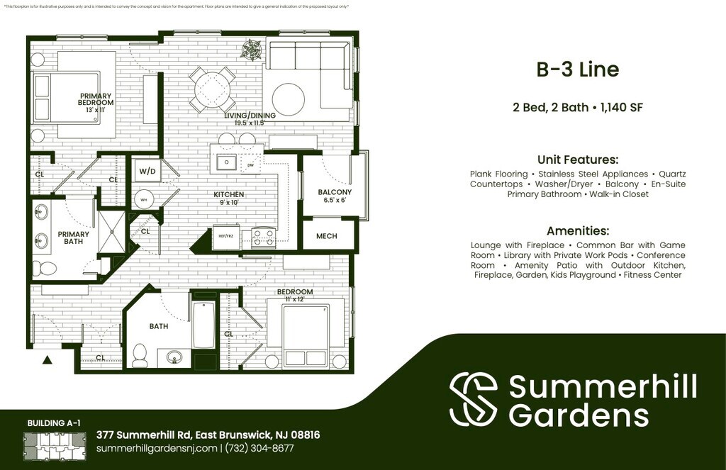 Summerhill Gardens East Brunswick, NJ Apartments