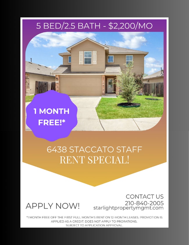 property at 6438 Staccato Staff