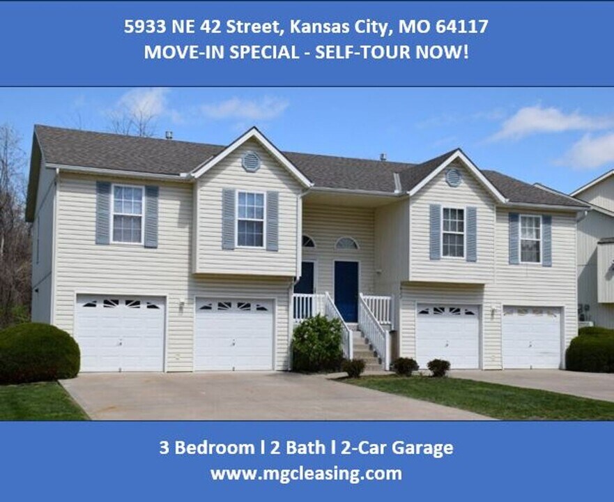 5931 NE 42nd St-Unit -5933 NE 42nd St in Kansas City, MO - Building Photo