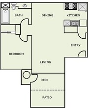 Parktowne Apartments in Perris, CA - Foto de edificio - Floor Plan