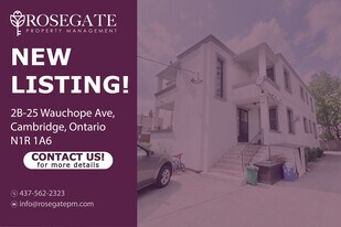 25 Wauchope Ave in Cambridge, ON - Building Photo
