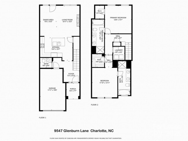 9547 Glenburn Ln, Unit 1-1-1312 in Charlotte, NC - Foto de edificio - Building Photo