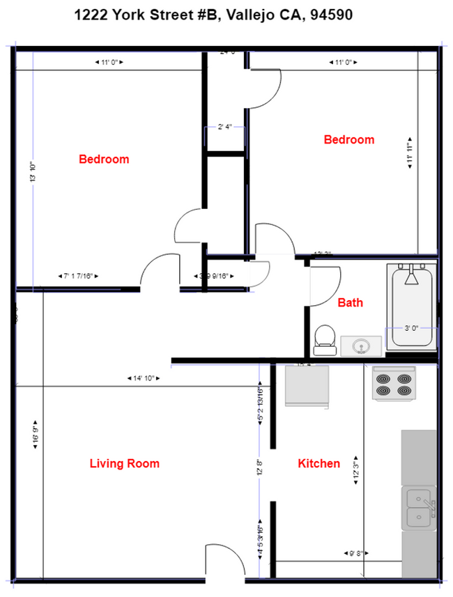 1222 York St in Vallejo, CA - Building Photo - Building Photo