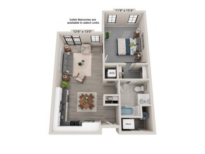 Rilassare at Rivers Ledge in Schenectady, NY - Foto de edificio - Floor Plan
