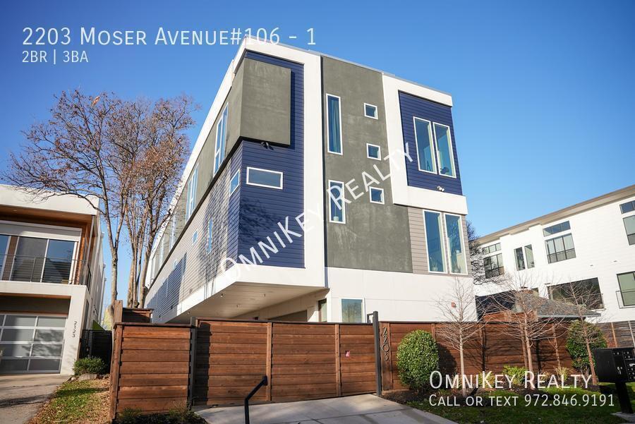 2203 Moser Ave in Dallas, TX - Foto de edificio