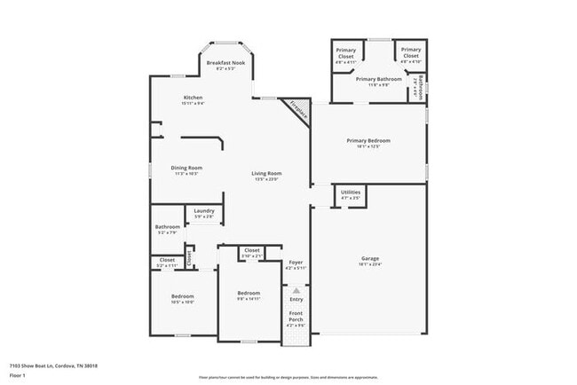 7103 Showboat Ln, Unit 2509 in Cordova, TN - Building Photo - Building Photo