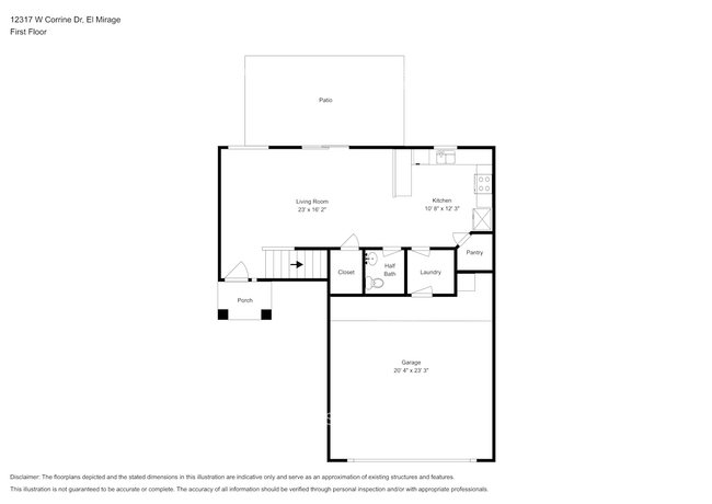 12317 W Corrine Dr in El Mirage, AZ - Foto de edificio - Building Photo