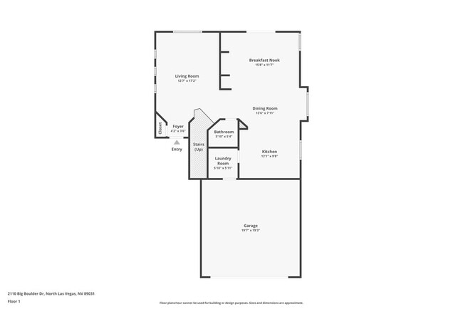 2110 Big Boulder Dr in North Las Vegas, NV - Building Photo - Building Photo