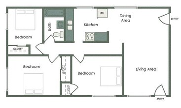 Columbia Park in Richland, WA - Building Photo - Floor Plan