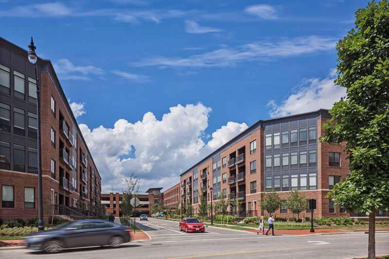 Apartments at the Yard: Dorchester in Grandview Heights, OH - Building Photo