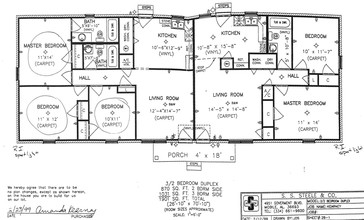 Gayfer Apartments in Fairhope, AL - Building Photo - Floor Plan