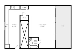 Greenwood Apartments in Monticello, NY - Foto de edificio - Floor Plan