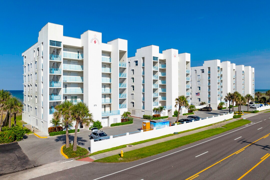 Monaco Condominium in Satellite Beach, FL - Building Photo
