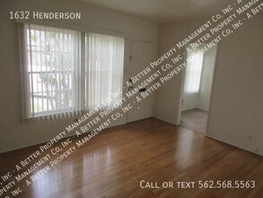 1632 Henderson Ave in Long Beach, CA - Building Photo - Building Photo