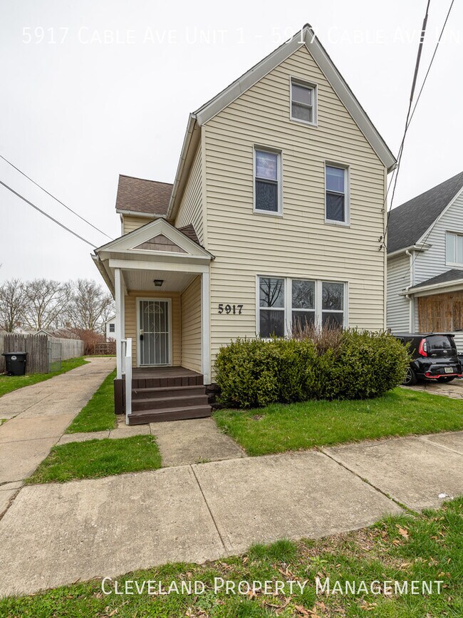 5917 Cable Ave-Unit -5917 Cable Ave Unit 1 Cleveland, OH 44127 in Cleveland, OH - Foto de edificio - Building Photo