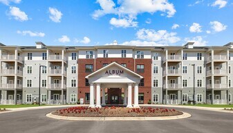 Album Matthews 55+ Active Adult Apartments in Matthews, NC - Building Photo