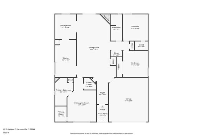 8217 Glasgow Ct in Jacksonville, FL - Building Photo - Building Photo