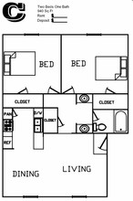 Windcrest On Windview in Houston, TX - Building Photo - Floor Plan