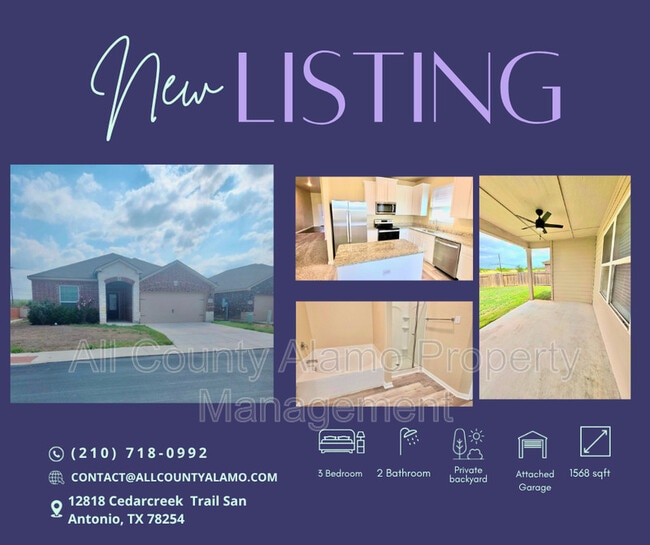 property at 12818 Cedarcreek Trl