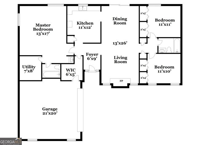 4132 Sweet Water Ln in Conyers, GA - Foto de edificio - Building Photo
