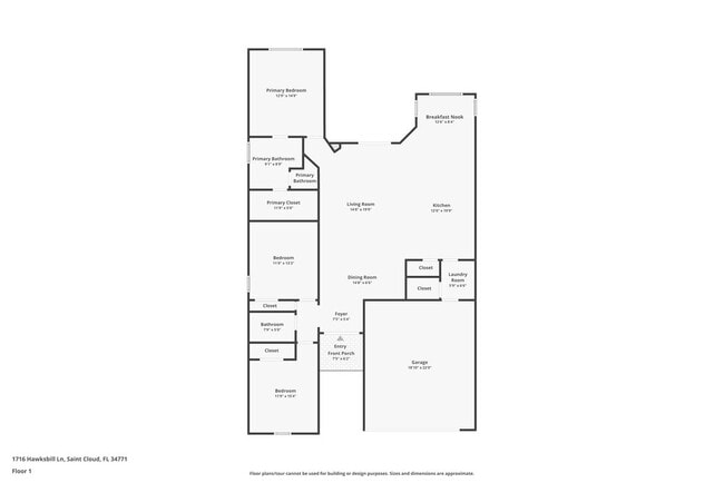 1716 Hawksbill Ln in St. Cloud, FL - Foto de edificio - Building Photo