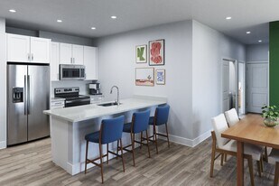 Postmaster Flats in Hutto, TX - Building Photo