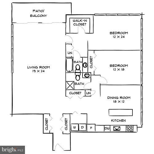 1815 John F Kennedy Blvd, Unit 2B-2805 in Philadelphia, PA - Foto de edificio