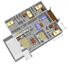 Wright State - College Park in Fairborn, OH - Foto de edificio - Floor Plan