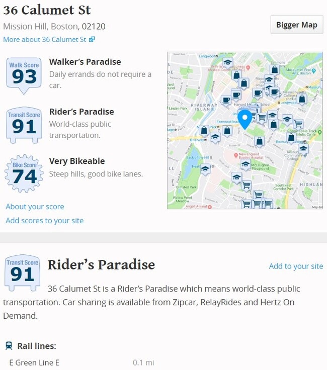 36 Calumet St, Unit 1 in Boston, MA - Foto de edificio - Building Photo