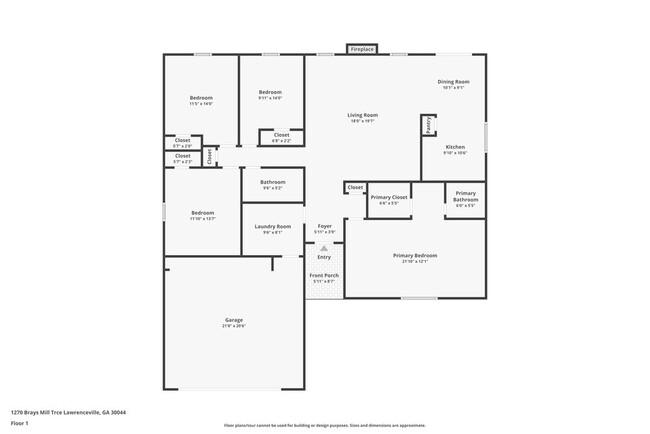 1270 Brays Mill Trce in Lawrenceville, GA - Building Photo - Building Photo