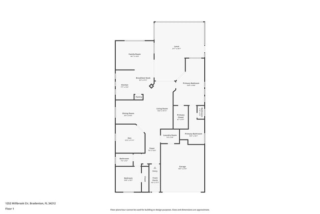 1252 Millbrook Cir in Bradenton, FL - Building Photo - Building Photo