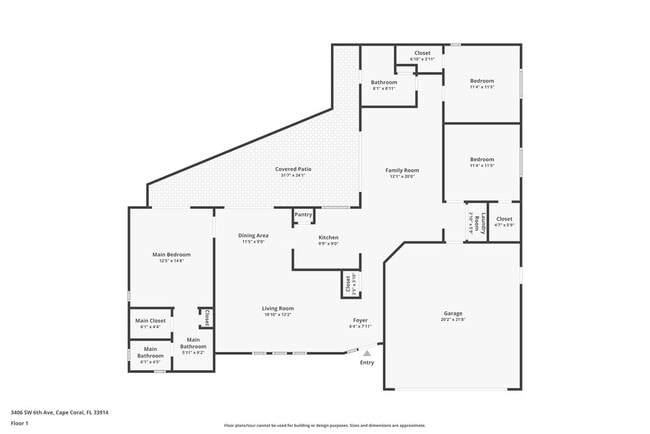 3406 SW 6th Ave in Cape Coral, FL - Building Photo - Building Photo