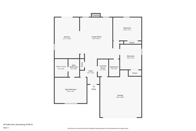 457 Sable Chase in Brownsburg, IN - Foto de edificio - Building Photo