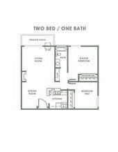 The Palms Apartments in Canoga Park, CA - Foto de edificio - Floor Plan