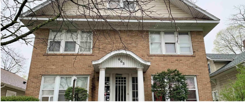 663 Kilbourn St-Unit -Apt B in Elkhart, IN - Building Photo